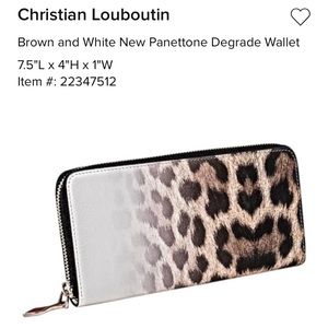 Christian Louboutin wallet
